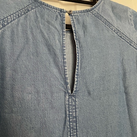 Abercrombie & Fitch Denim Blue Mini Dress - Picture 4 of 8